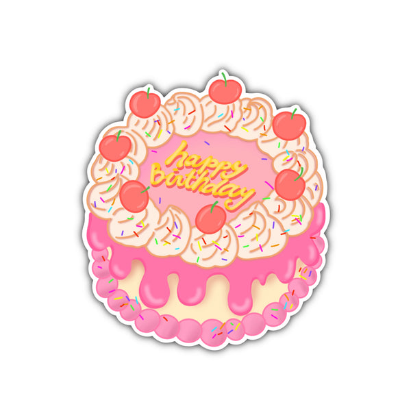 Happy Birthday Sticker