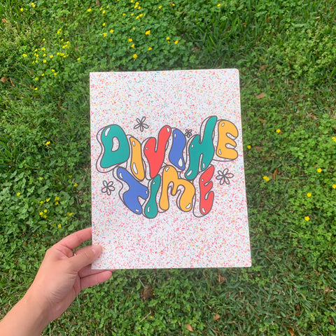 Divine Time - 8x 10 Print